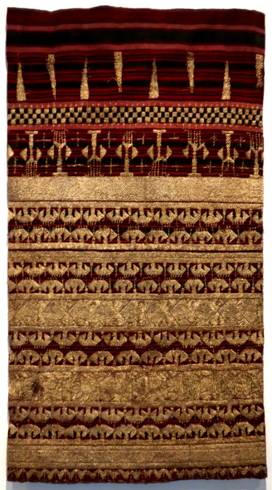 Woman's sarong (tapis) from Sumatra, Indonesia, early 20th century II, HAA