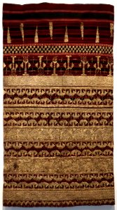 Woman's sarong (tapis) from Sumatra, Indonesia, early 20th century II, HAA