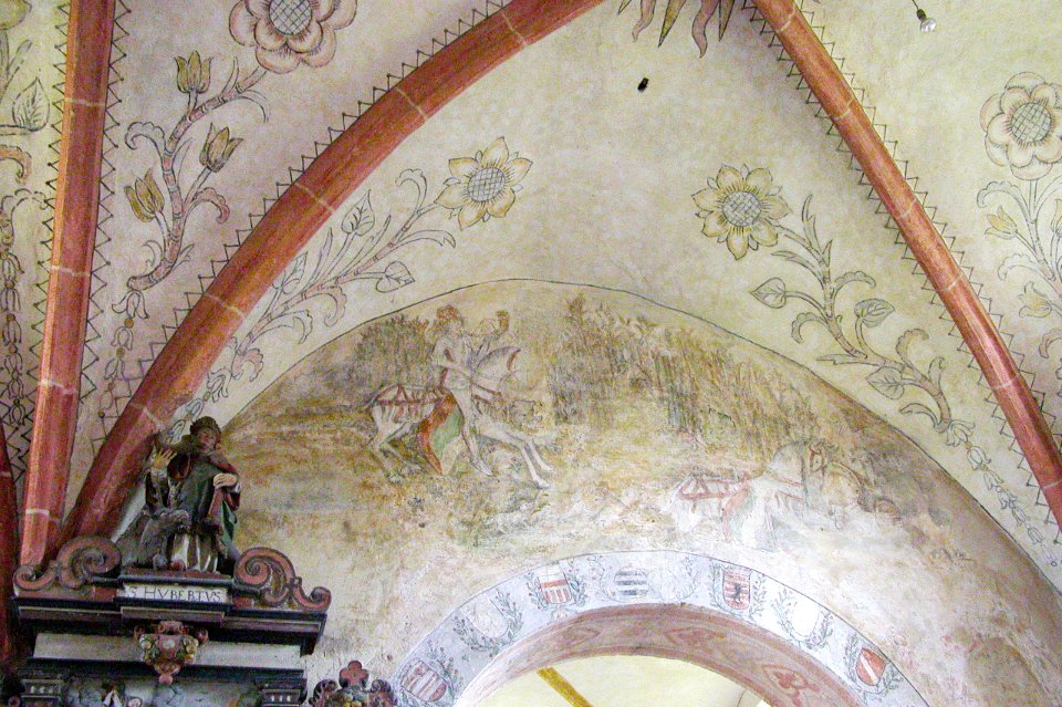 Wolsfeld Alte Kirche St.Hubertus Deckenfresko H1
