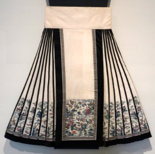 Woman's summer skirt from China, Honolulu Museum of Art 5152.1