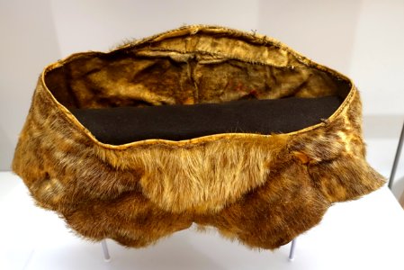 Woman's trunks, Eskimo, Greenland, collected by Robert Peary, sealskin - Native American collection - Peabody Museum, Harvard University - DSC06087