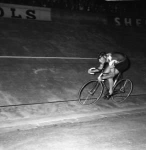 WK Wielrennen. Klaas Balk in aktie achtervolging, Bestanddeelnr 920-6300