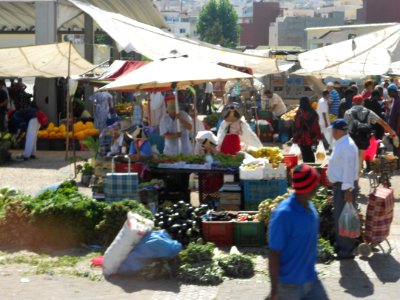 Wochenmarkt in Tanger photo