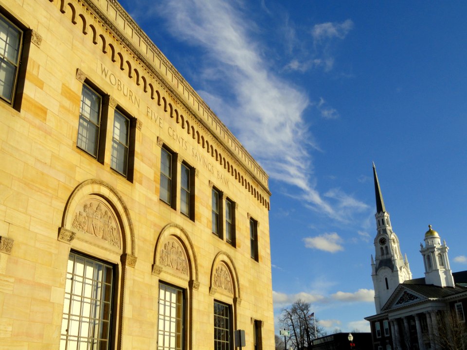 Woburn Five Cents Savings Bank - Woburn, MA - DSC02845