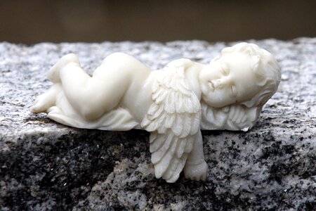 Contemplative mourning peace