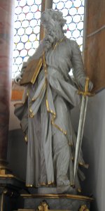 Wolfsberg - Pfarrkirche - Hochaltar - Paulus