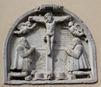 Wolfsberg - Dreifaltigkeitskirche - Grabplatte