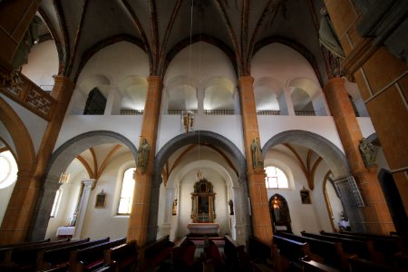 Wolfsberg - Pfarrkirche - Seitenansicht