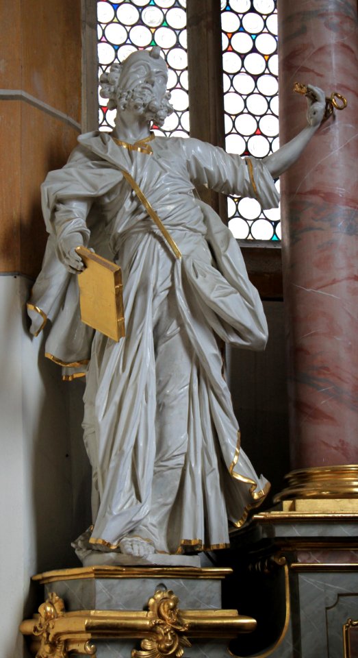 Wolfsberg - Pfarrkirche - Hochaltar - Petrus