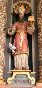 Wolfsberg - Pfarrkirche - herz-Jesu-Altar - Melchisedech