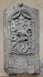 Wolfsberg - Pfarrkirche - Grabplatte6