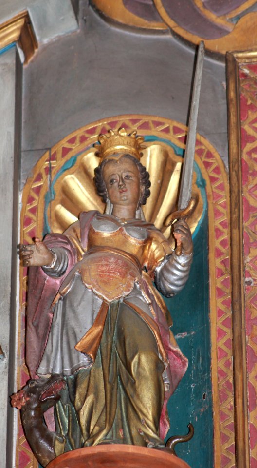 Wolfsberg - Pfarrkirche - Hl Margareta