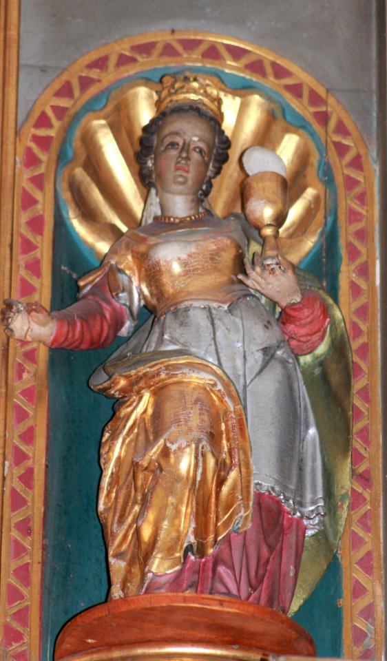 Wolfsberg - Pfarrkirche - Hl Barbara