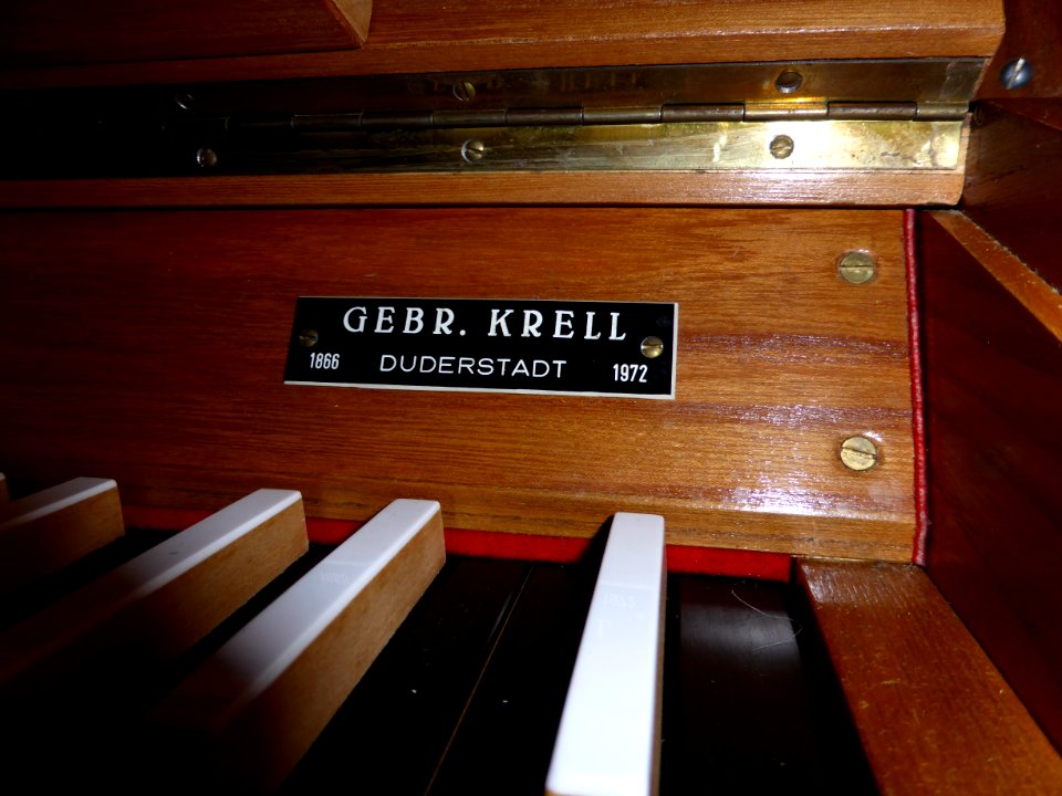 Wolsdorf Joseph Orgelschild