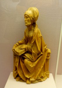 Woman from a holy assembly by the circle of Tilman Riemenschneider, c. 1520-1525, linden wood - Mainfränkisches Museum - Würzburg, Germany - DSC04810