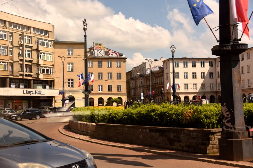 Wolności Square in Łódź May 2019 001