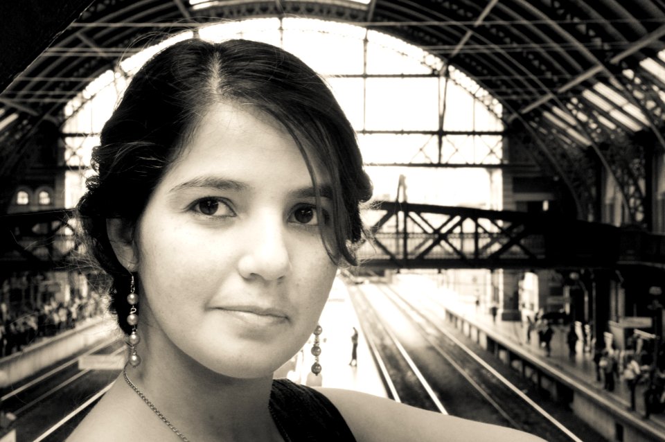 Woman of São Paulo in Luz Station