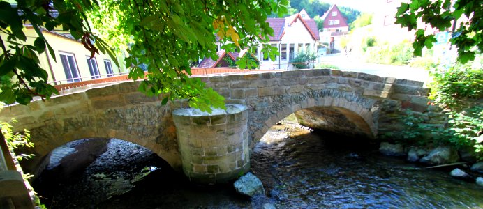 Wirsberg Brücke über die Schorgast