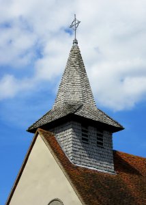 Wisley Church, Wisley Lane, Wisley (June 2015) (Spire)