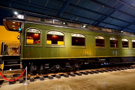 Wisconsin Railroad Car, Pullman Company, 1905 - Circus Museum - John and Mable Ringling Museum of Art - Sarasota, FL - DSC00418