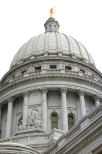 Wisconsin State Capitol dome - Madison, WI - DSC02767