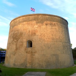 Wish Tower, King Edward's Parade, Eastbourne (NHLE Code 1043638) (October 2012)