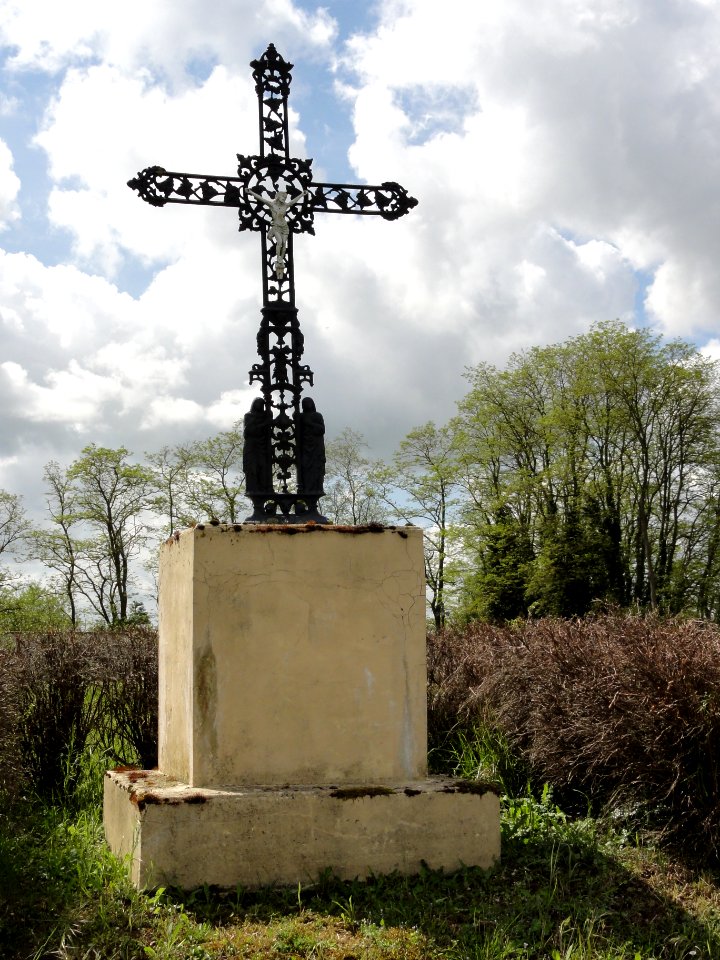 Wissignicourt (Aisne) croix de chemin