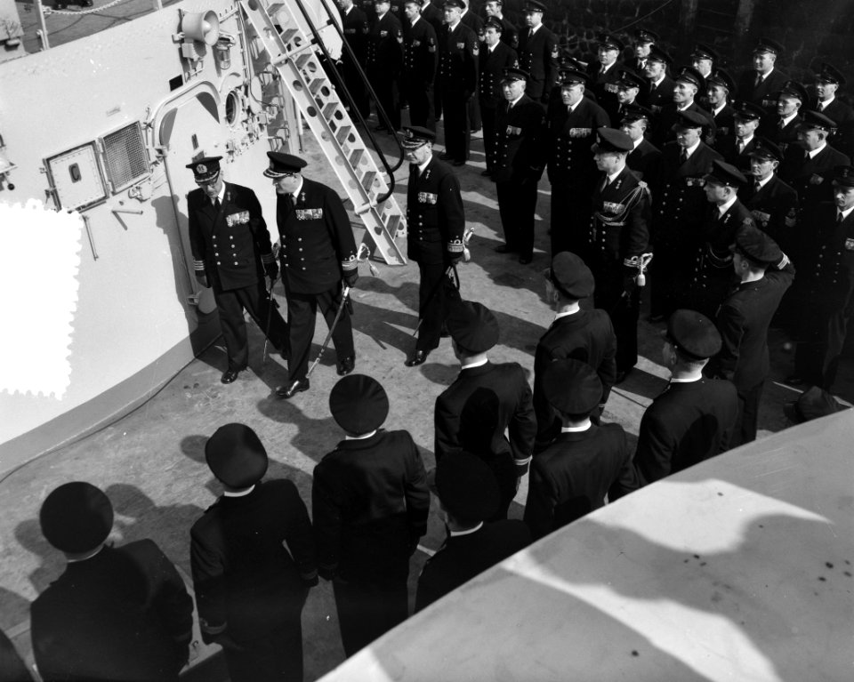 Wisseling bevel zeestrijdkrachten comm van Vice Admiraal De Booy aan Vice Admir, Bestanddeelnr 907-6657