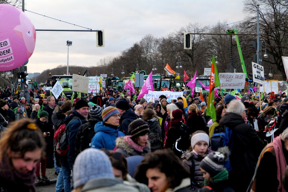 Wir haben es satt demonstration Berlin 2020 end 15