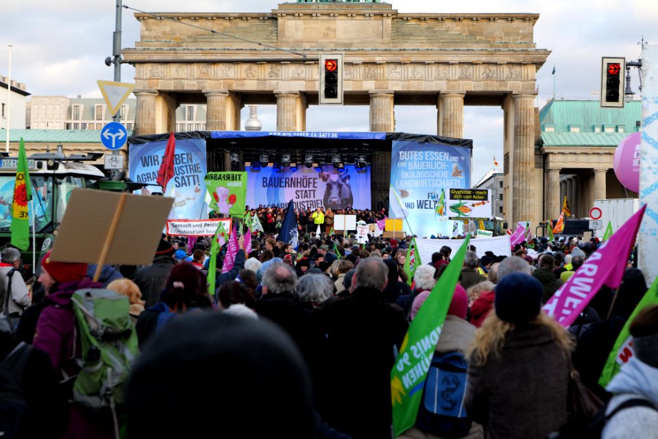 Wir haben es satt demonstration Berlin 2020 end 05