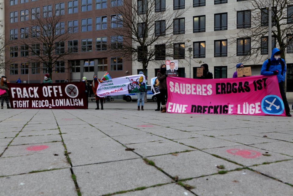 WintershallMustFall protest Berlin 2020-12-11 14