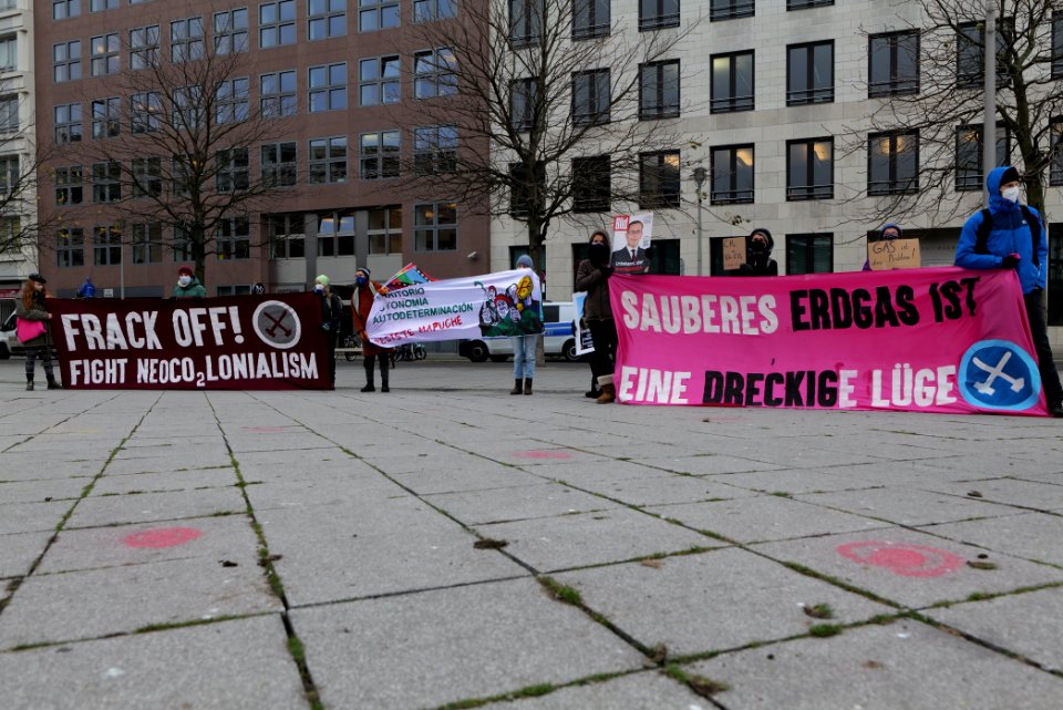 WintershallMustFall protest Berlin 2020-12-11 11