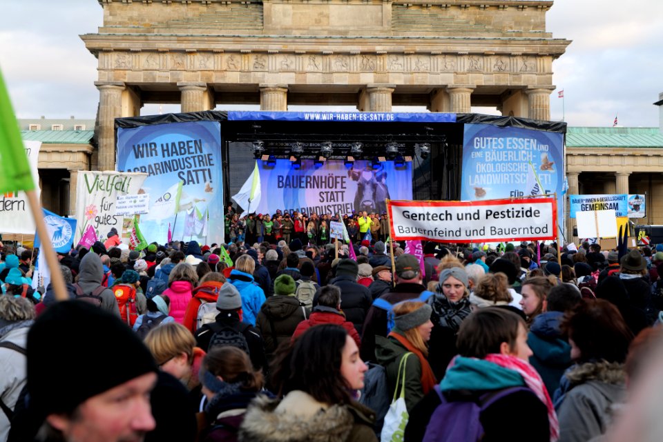 Wir haben es satt demonstration Berlin 2020 end 07