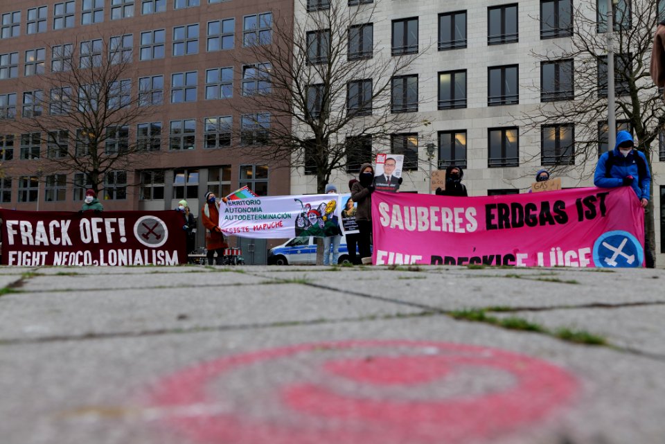 WintershallMustFall protest Berlin 2020-12-11 16