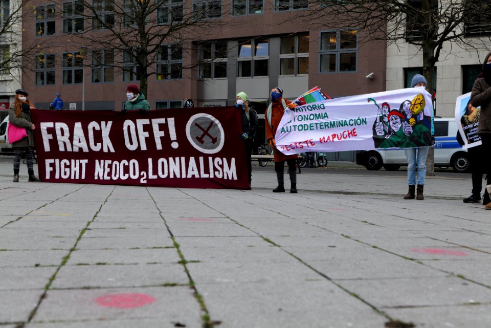 WintershallMustFall protest Berlin 2020-12-11 13