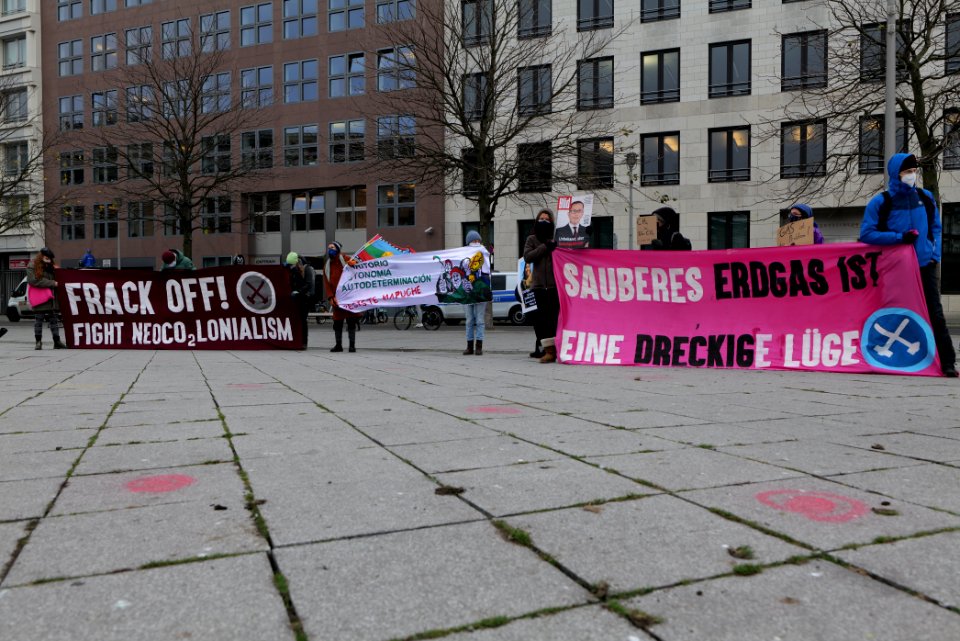 WintershallMustFall protest Berlin 2020-12-11 10