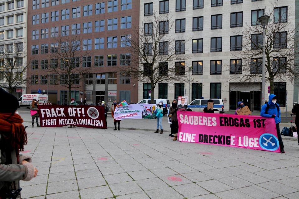WintershallMustFall protest Berlin 2020-12-11 08