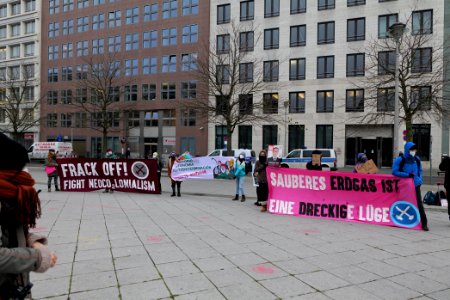 WintershallMustFall protest Berlin 2020-12-11 08