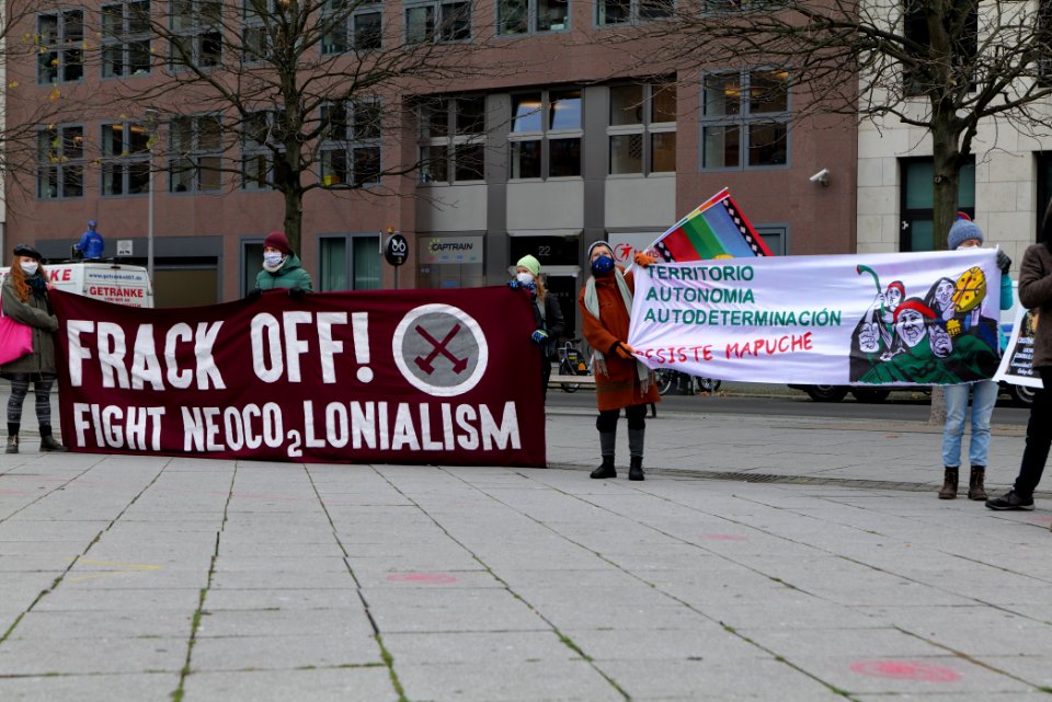 WintershallMustFall protest Berlin 2020-12-11 17