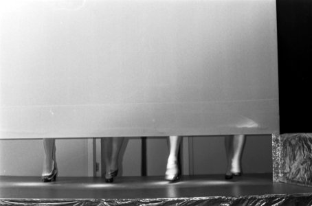 Wintercollectie 1969-1970, schoenen Lancia schoenfabriek in Hilton Amsterdam, Bestanddeelnr 922-7264