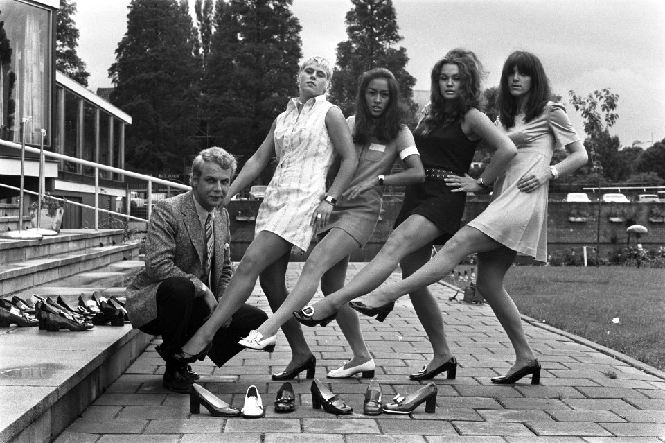 Wintercollectie 1969-1970, schoenen Lancia schoenfabriek in Hilton Amsterdam On, Bestanddeelnr 922-7261
