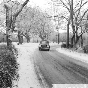 Winterlandschap in de buurt van Haarlem, Bestanddeelnr 915-8676