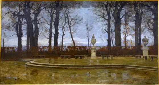 Winter Sadness by Marco Calderini, 1884 - Galleria nazionale d'arte moderna - Rome, Italy - DSC05500