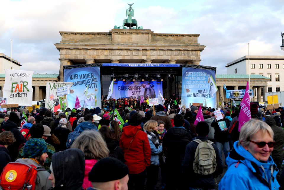 Wir haben es satt demonstration Berlin 2020 end 10