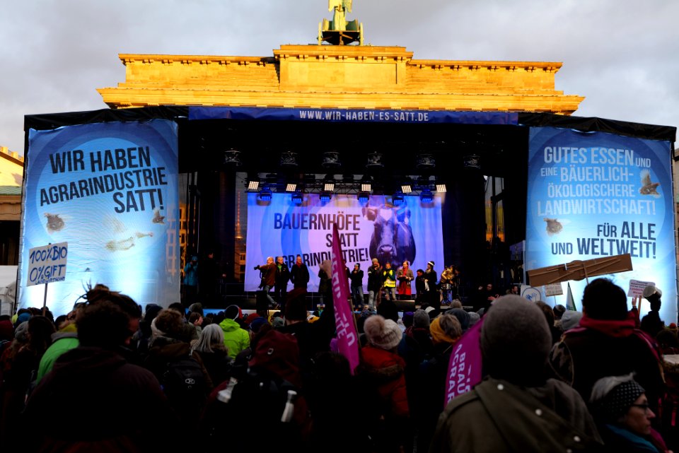 Wir haben es satt demonstration Berlin 2020 end 21