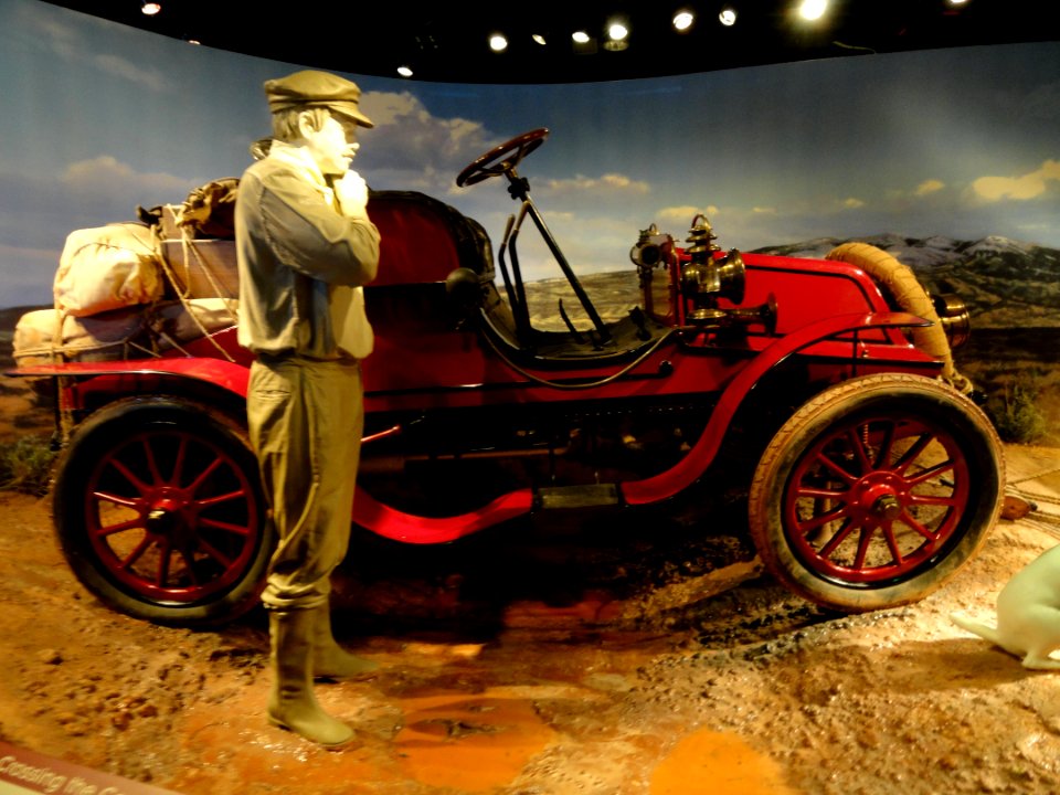 Winton touring car 'Vermont', 1903, automobile used for first motor trip across the United States - National Museum of American History - DSC08482