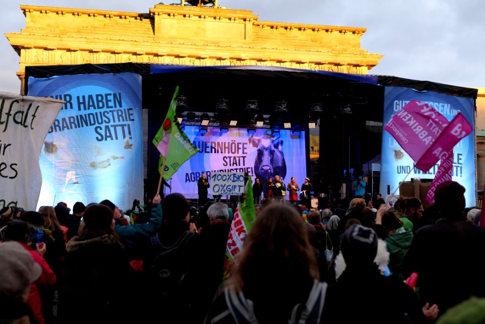 Wir haben es satt demonstration Berlin 2020 end 20