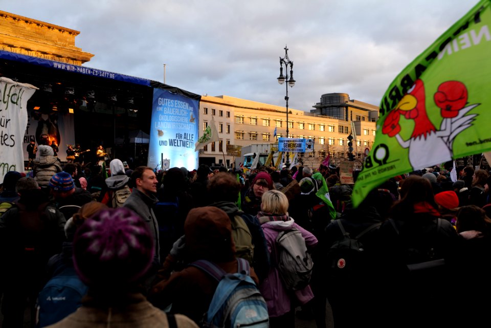 Wir haben es satt demonstration Berlin 2020 end 25