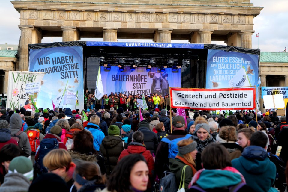 Wir haben es satt demonstration Berlin 2020 end 08