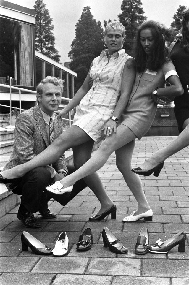 Wintercollectie 1969-1970, schoenen Lancia schoenfabriek in Hilton Amsterdam On, Bestanddeelnr 922-7262
